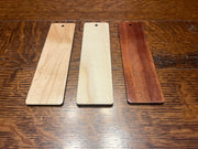 Custom Wood Bookmarks with Tassel