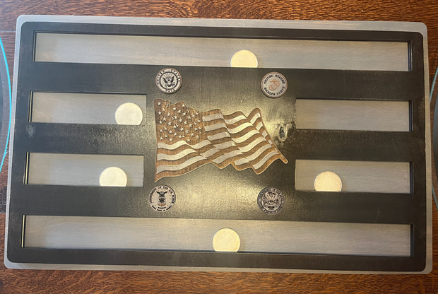 Challenge Coin Display - Medium