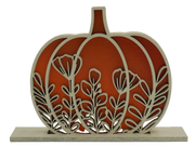 Floral Pumpkin Single Stack