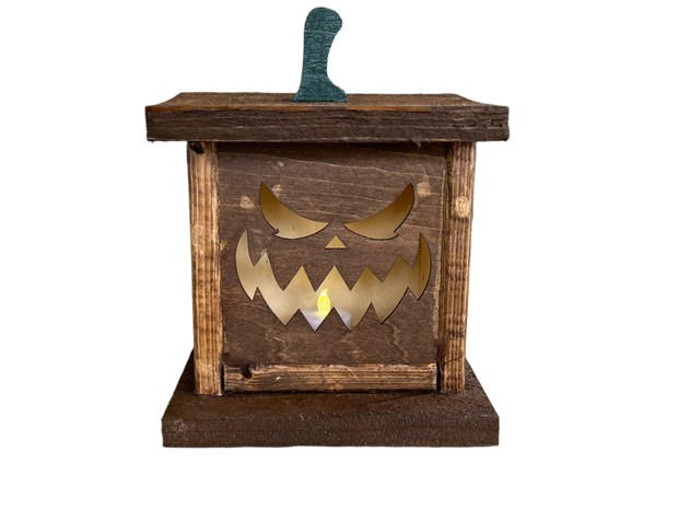 Rustic Wooden lantern 1
