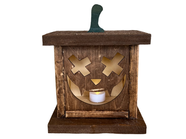 Rustic Wooden lantern 2
