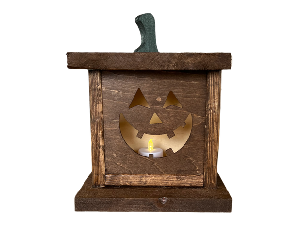 Rustic Wooden lantern 3