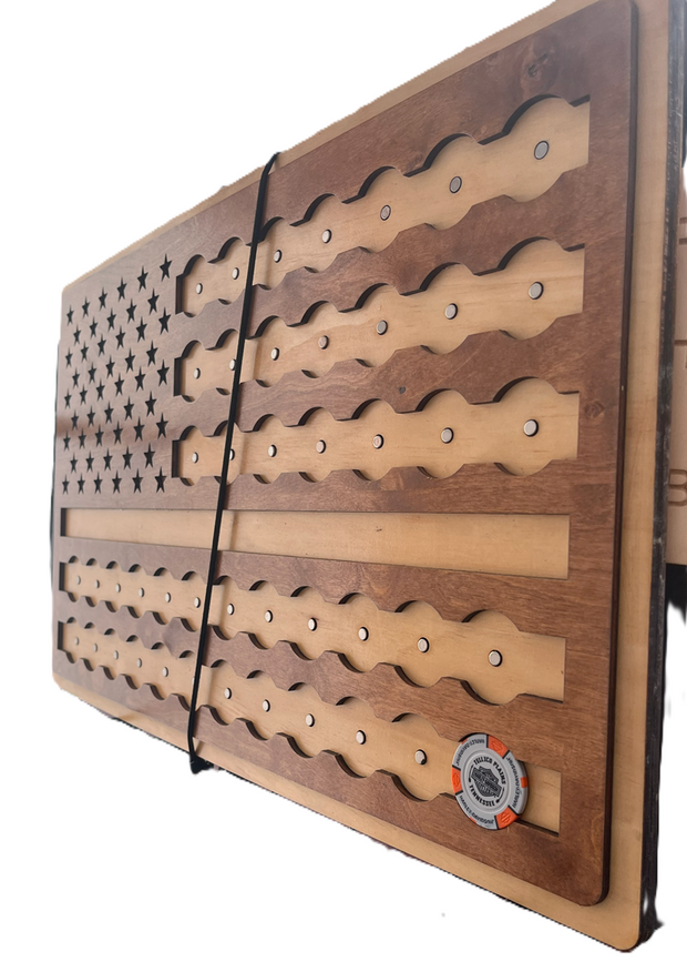 Poker Chip Display Board